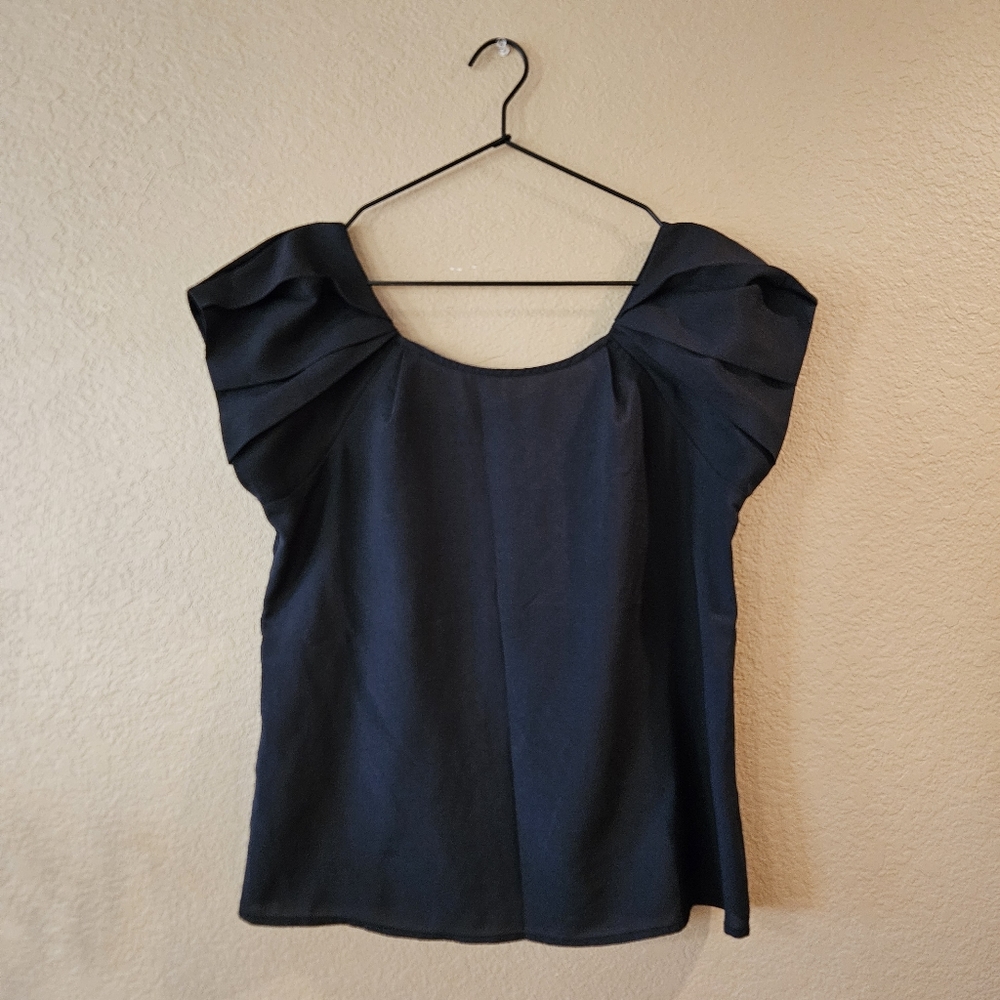 Naked Zebra Blouse, Medium | Black